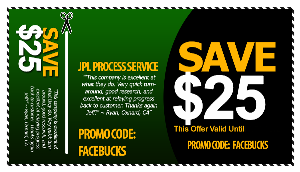 riverside process server coupon - jpl process service (866) 754-0520